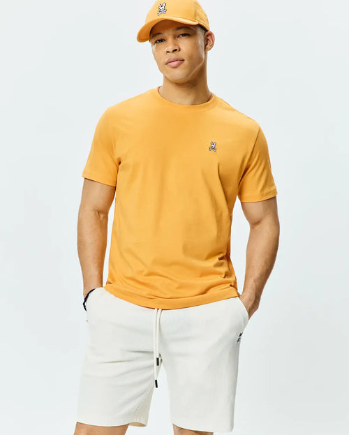 T-SHIRT PSYCHO BUNNY PARA HOMBRE COLOR AMARILLO B6U014F200807