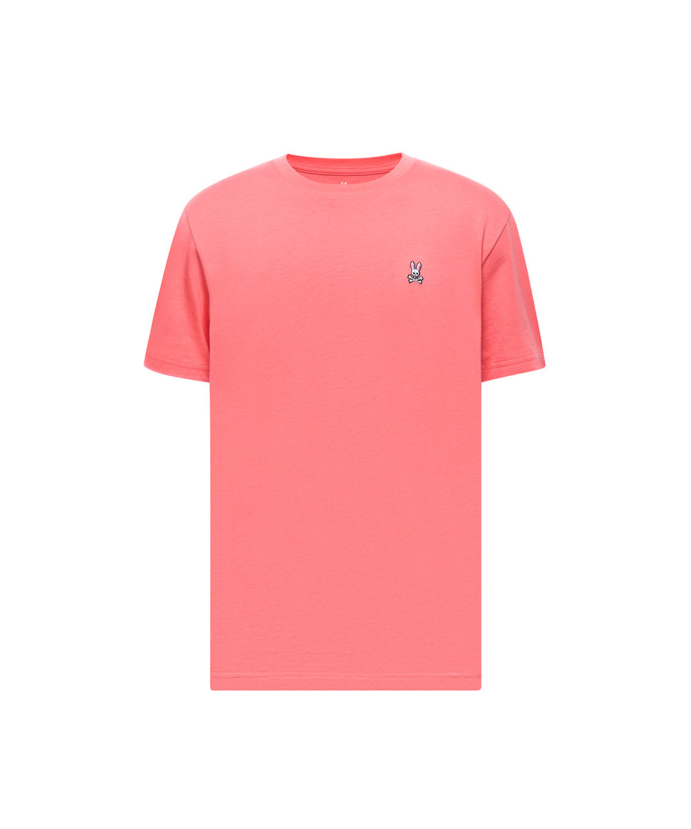 PSYCHO BUNNY CAMISETA CLÁSICA CUELLO REDONDO PARA NIÑO NIÑO ROJO B0U014F200656