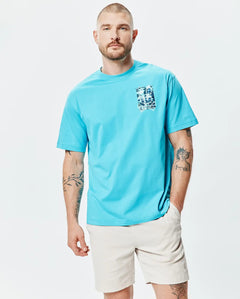 CAMISETA PSYCHO BUNNY PARA CABALLERO COLOR AZUL