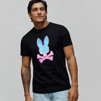 T-SHIRT PSYCHO BUNNY PARA HOMBRE COLOR NEGRO MT0200237001