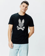 T-SHIRT PSYCHO BUNNY PARA HOMBRE COLOR NEGRO MT0200274001
