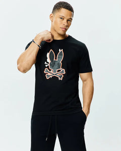 T-SHIRT PSYCHO BUNNY PARA HOMBRE COLOR NEGRO MT0200279001