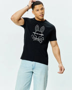 T-SHIRT PSYCHO BUNNY PARA HOMBRE COLOR NEGRO MT0200282001