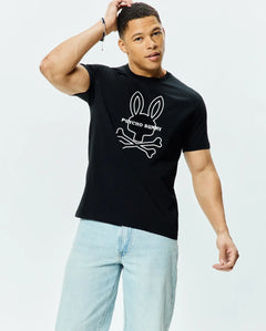 T-SHIRT PSYCHO BUNNY PARA HOMBRE COLOR NEGRO MT0200282001