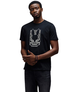 T-SHIRT PSYCHO BUNNY PARA HOMBRE COLOR NEGRO MT0200403001