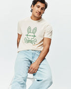 T-SHIRT PSYCHO BUNNY PARA HOMBRE COLOR BLANCO MT0200282250
