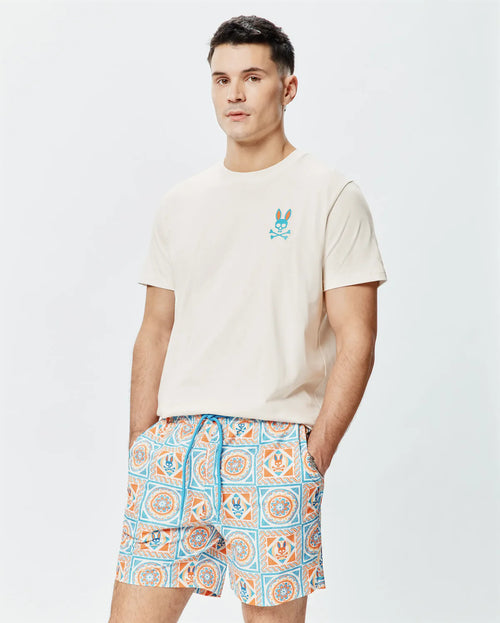 T-SHIRT PSYCHO BUNNY PARA HOMBRE COLOR BLANCO MT0200293250
