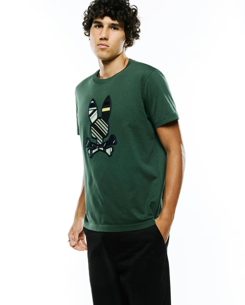 CAMISETA PSYCHO BUNNY PARA CABALLERO COLOR VERDE