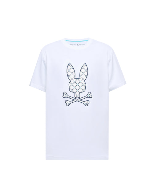 T-SHIRT PSYCHO BUNNY PARA HOMBRE COLOR BLANCO MT0200241102