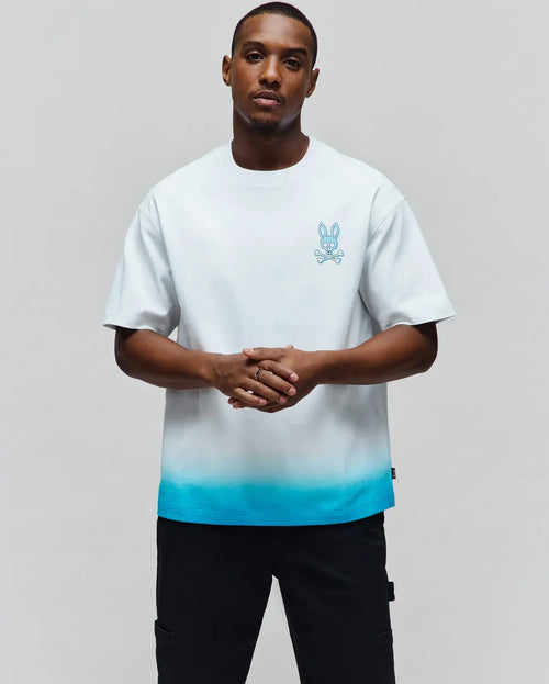 T-SHIRT PSYCHO BUNNY PARA HOMBRE COLOR BLANCO MT0200229100