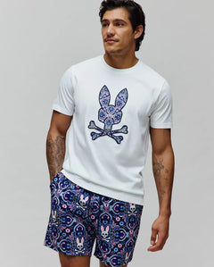 T-SHIRT PSYCHO BUNNY PARA HOMBRE COLOR BLANCO MT0200236100