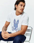 T-SHIRT PSYCHO BUNNY PARA HOMBRE COLOR BLANCO MT0200274100