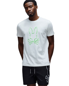 T-SHIRT PSYCHO BUNNY PARA HOMBRE COLOR BLANCO MT0200310100