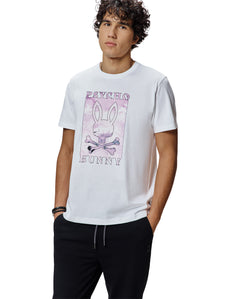 T-SHIRT PSYCHO BUNNY PARA HOMBRE COLOR BLANCO MT0200314100