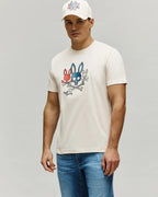 PSYCHO BUNNY CAMISETA OSCAR PARA CABALLERO HOMBRE BEIGE MT0200213250