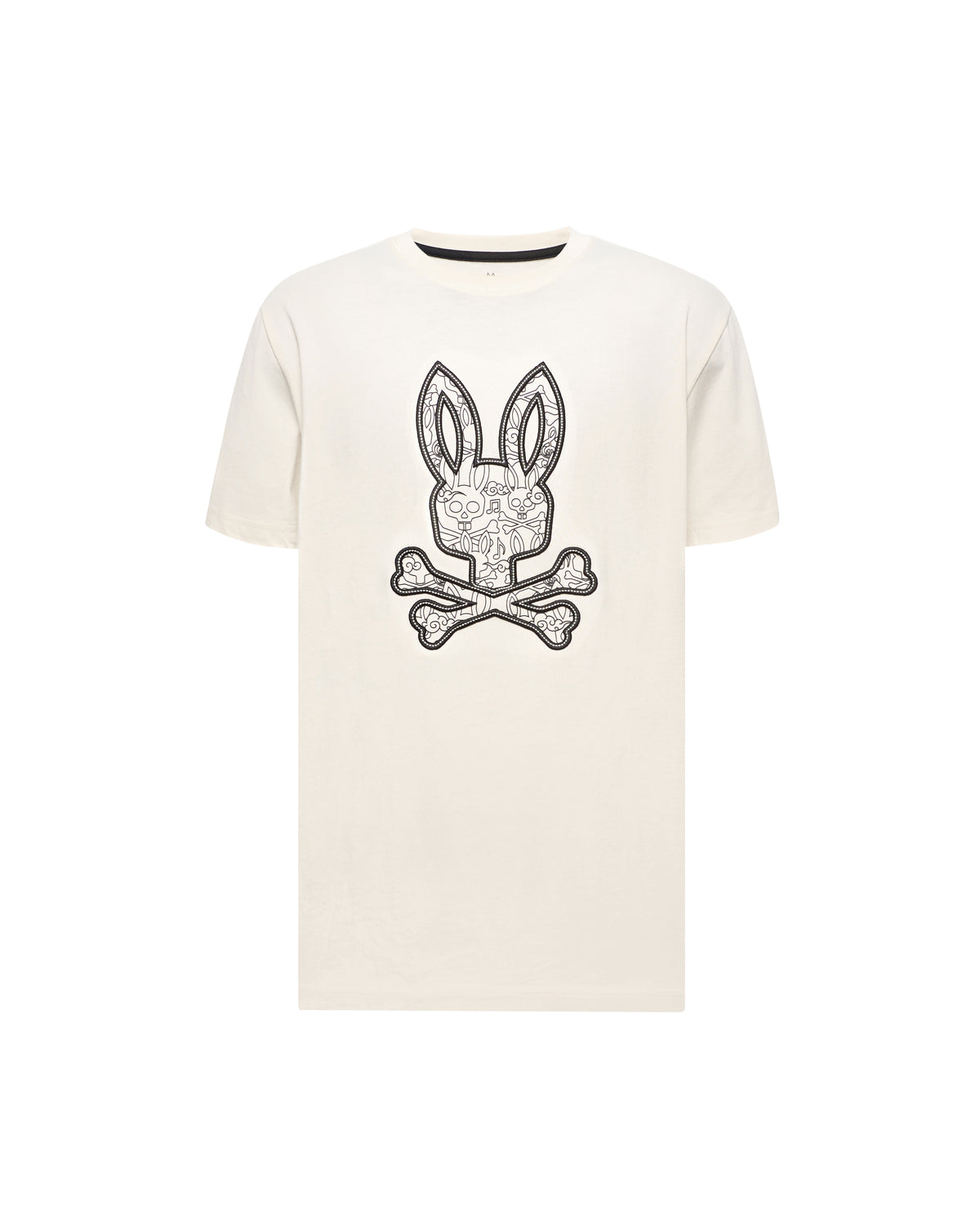 PSYCHO BUNNY CAMISETA ESTAMPADA OSCAR PARA CABALLERO HOMBRE BEIGE MT0200214250