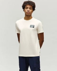 PSYCHO BUNNY CAMISETA ESTAMPADA LT JARVIS PARA CABALLERO HOMBRE BEIGE MT0200335250