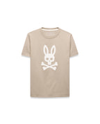 CAMISETA PSYCHO BUNNY PARA NIÑO COLOR BEIGE