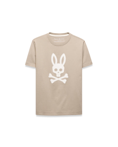CAMISETA PSYCHO BUNNY PARA NIÑO COLOR BEIGE