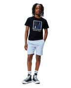 T-SHIRT PSYCHO BUNNY PARA NIÑO COLOR NEGRO KT0200204001