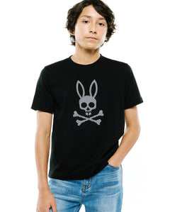 CAMISETA PSYCHO BUNNY PARA NIÑO COLOR NEGRO