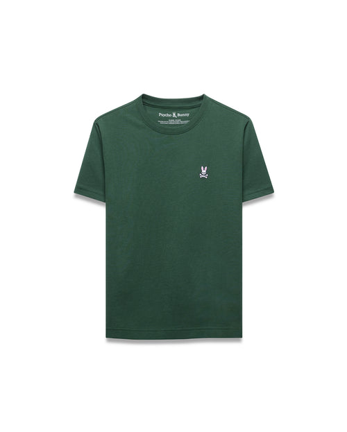 CAMISETA PSYCHO BUNNY PARA NIÑO COLOR VERDE