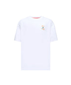 T-SHIRT PSYCHO BUNNY PARA NIÑO COLOR BLANCO KT0200151100