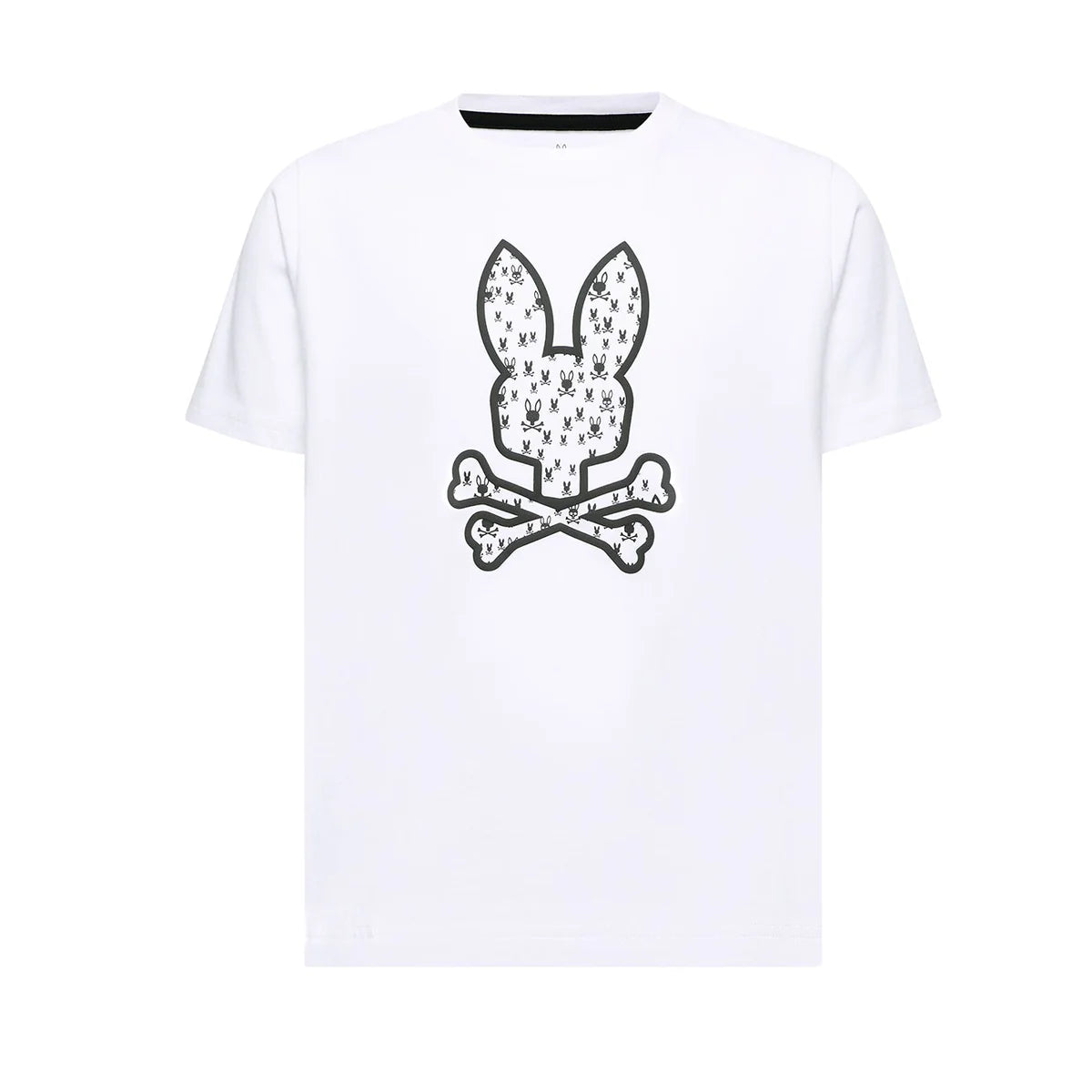 PSYCHO BUNNY CAMISETA ESTAMPADA NEV BUNNY PARA NIÑO NIÑO BLANCO KT0200141100