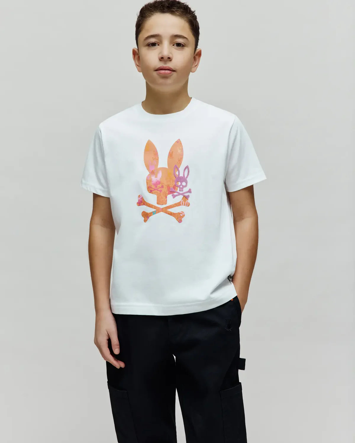 PSYCHO BUNNY CAMISETA ESTAMPADA VAN PARA NIÑO NIÑO BLANCO KT0200162100