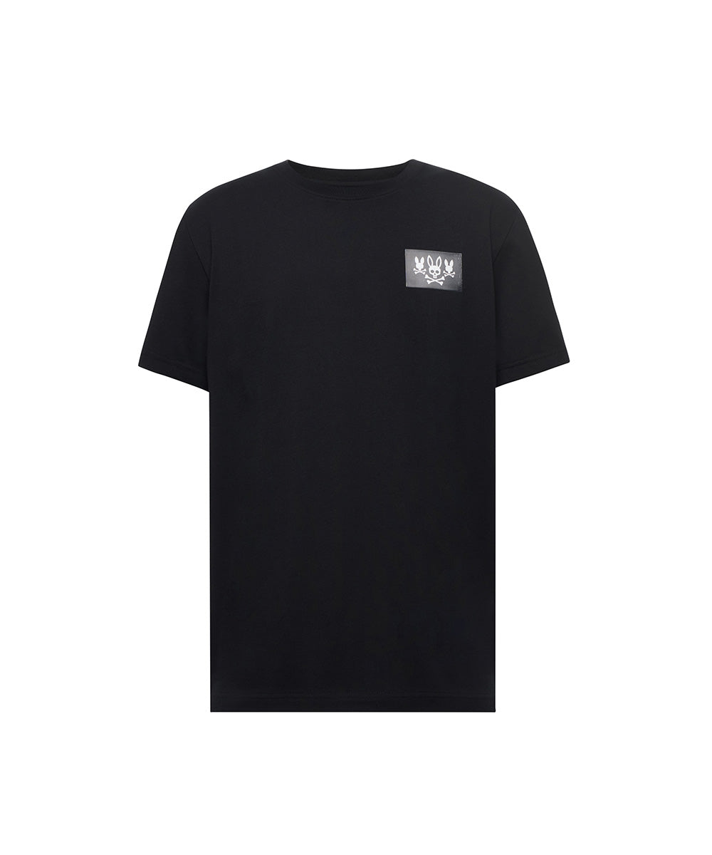 PSYCHO BUNNY CAMISETA ESTAMPADA LT JARVIS PARA NIÑO NIÑO NEGRO KT0200169001