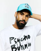 GORRA PSYCHO BUNNY PARA CABALLERO COLOR AZUL