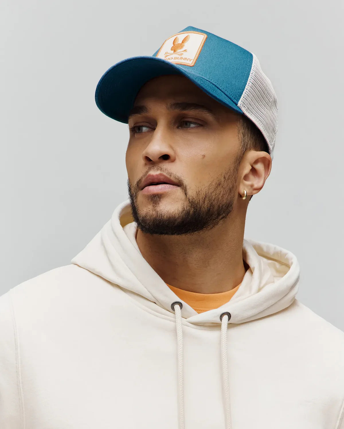 PSYCHO BUNNY GORRA DE MALLA ADAMO PARA CABALLERO HOMBRE AZUL MO1500076406
