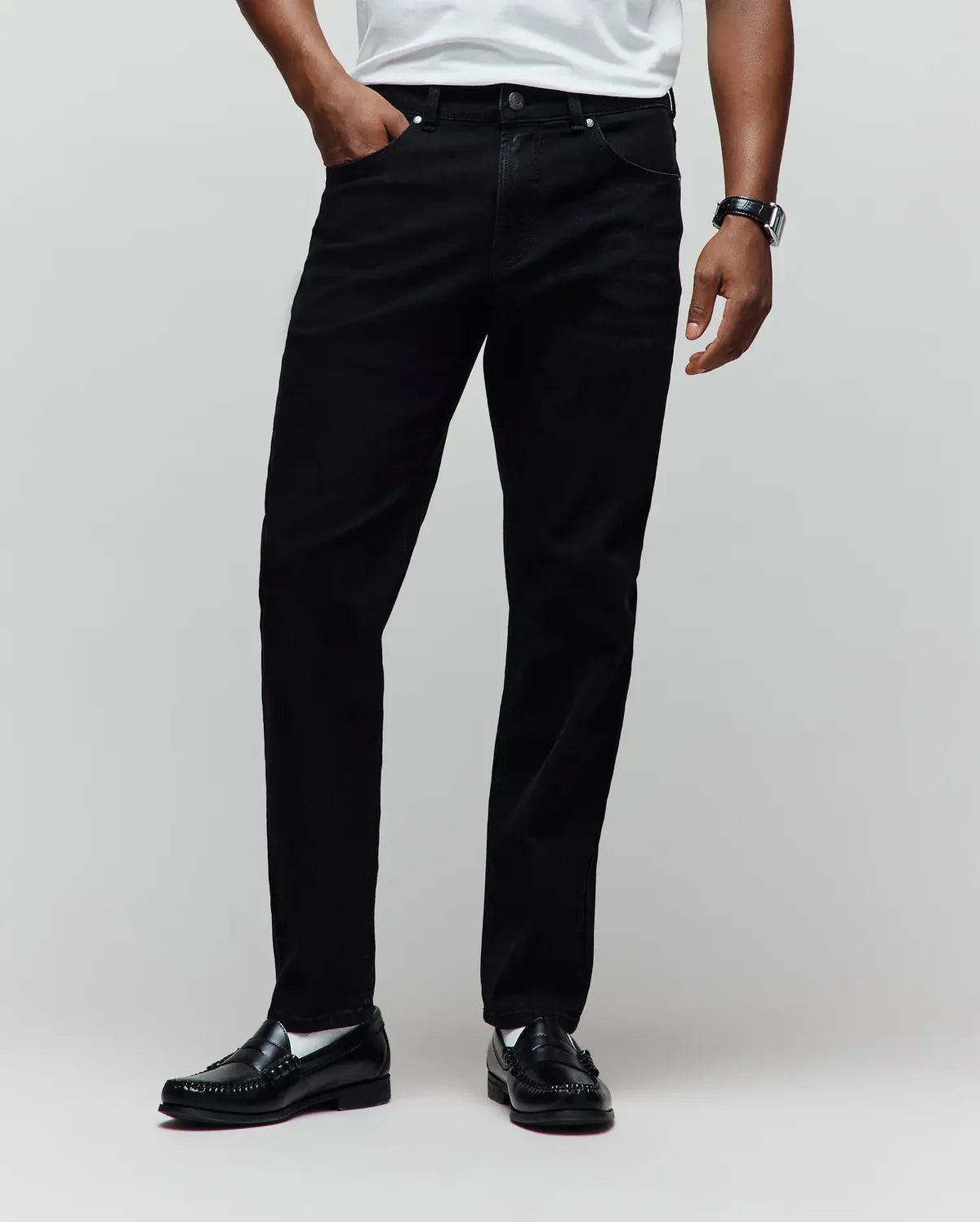 PANTALON PSYCHO BUNNY PARA HOMBRE COLOR NEGRO MB0600030001