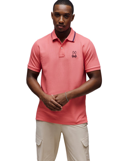 PSYCHO BUNNY POLO JOE PARA CABALLERO HOMBRE ROJO MT0100125656