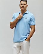 PSYCHO BUNNY POLO CLÁSICO PARA CABALLERO HOMBRE AZUL B6K001F200407