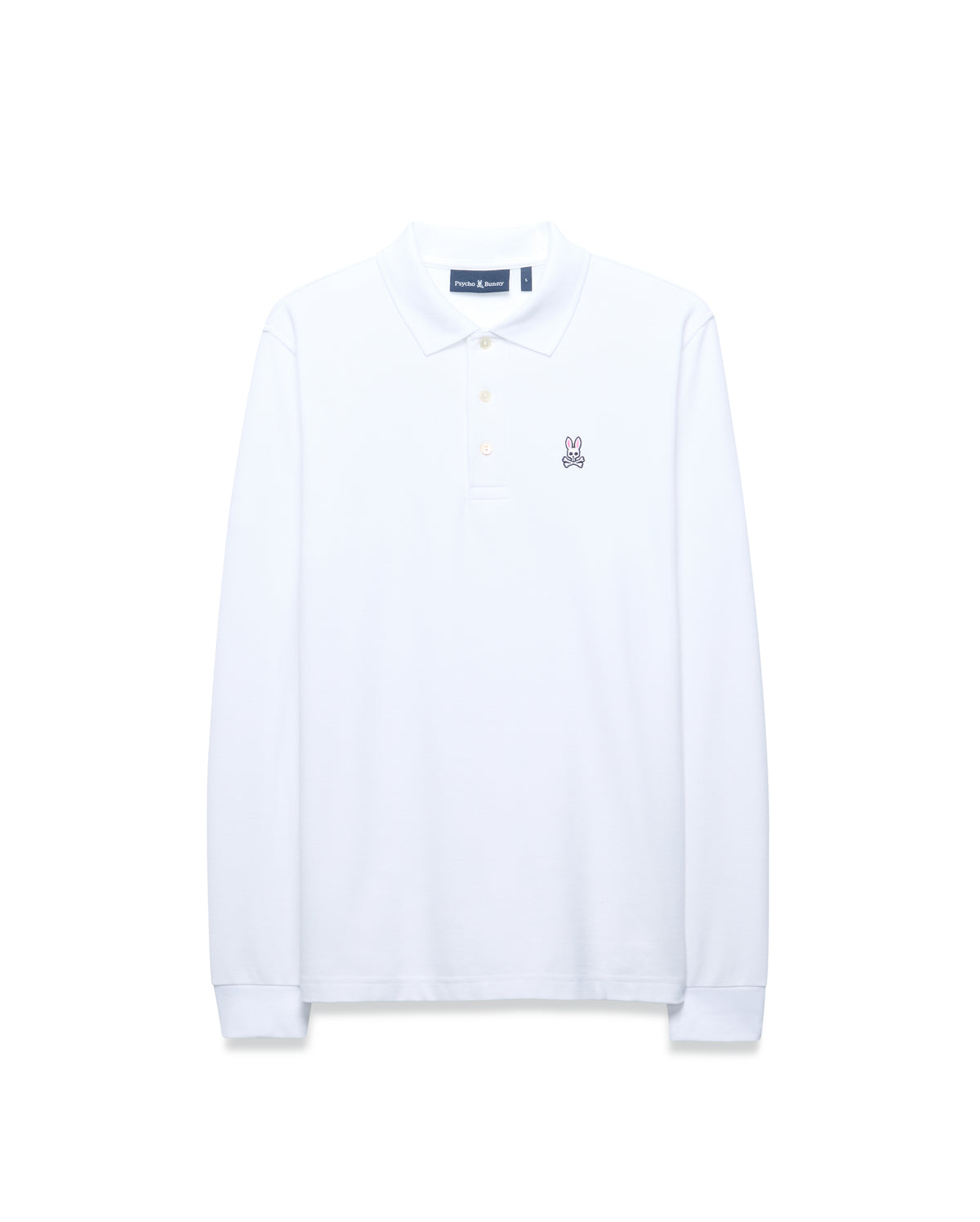 CAMISETA TIPO POLO PSYCHO BUNNY PARA CABALLERO COLOR BLANCO | El Duque ...