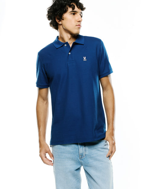CAMISETA TIPO POLO PSYCHO BUNNY PARA CABALLERO COLOR AZUL | El Duque ...