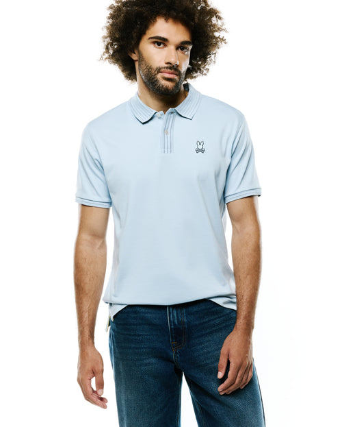 CAMISETA TIPO POLO PSYCHO BUNNY PARA CABALLERO COLOR AZUL | El Duque ...
