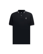 POLO M/C PSYCHO BUNNY PARA HOMBRE COLOR NEGRO MT0100129001