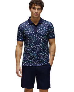 PSYCHO BUNNY POLO DEPORTIVO NEV PARA CABALLERO HOMBRE AZUL MT0100133402
