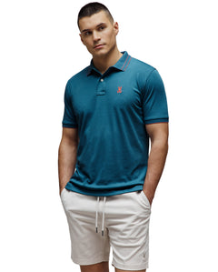 PSYCHO BUNNY POLO PERFORMANCE REX PARA CABALLERO HOMBRE AZUL MT0100138406