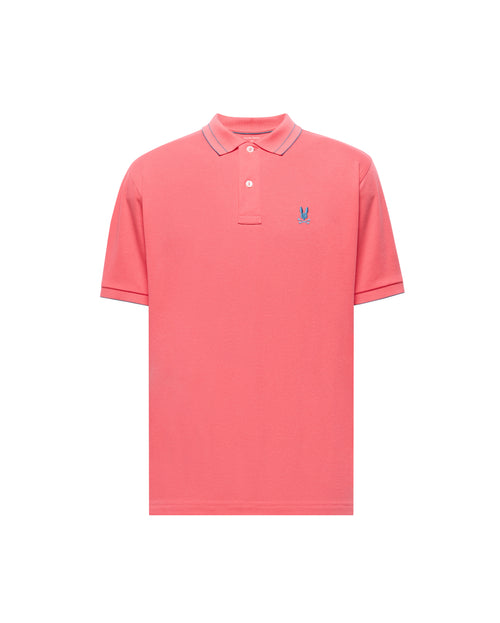 PSYCHO BUNNY POLO PERFORMANCE REX PARA CABALLERO HOMBRE ROJO MT0100138656