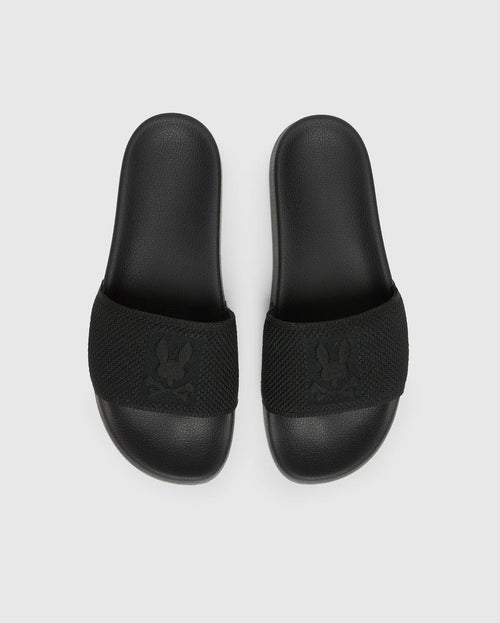 PSYCHO BUNNY SANDALIAS PSYCHO BUNNY PARA CABALLERO HOMBRE NEGRO B6A474F200BLK