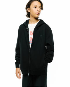 SUDADERA PSYCHO BUNNY PARA NIÑO COLOR NEGRO
