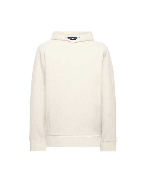 PSYCHO BUNNY SUDADERA CON CAPUCHA JACQUARD DUSTIN PARA NIÑO NIÑO BEIGE KT0500065250