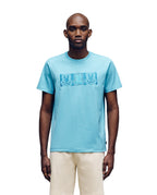 PSYCHO BUNNY CAMISETA HOMBRE CUELLO REDONDO AZUL