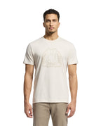 PSYCHO BUNNY CAMISETA HOMBRE CUELLO REDONDO BEIGE