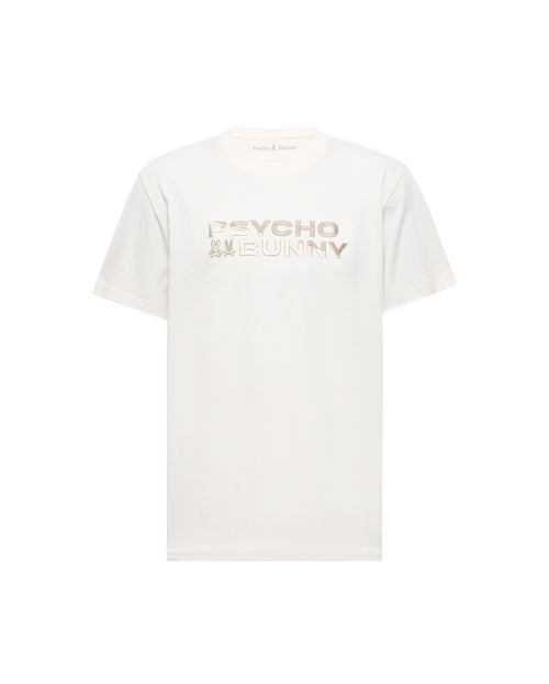 PSYCHO BUNNY CAMISETA HOMBRE CUELLO REDONDO BEIGE