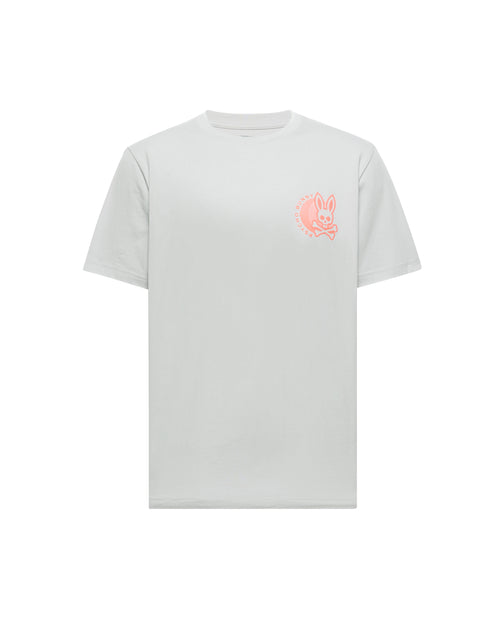 PSYCHO BUNNY CAMISETA HOMBRE CUELLO REDONDO GRIS