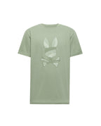 PSYCHO BUNNY CAMISETA HOMBRE CUELLO REDONDO VERDE